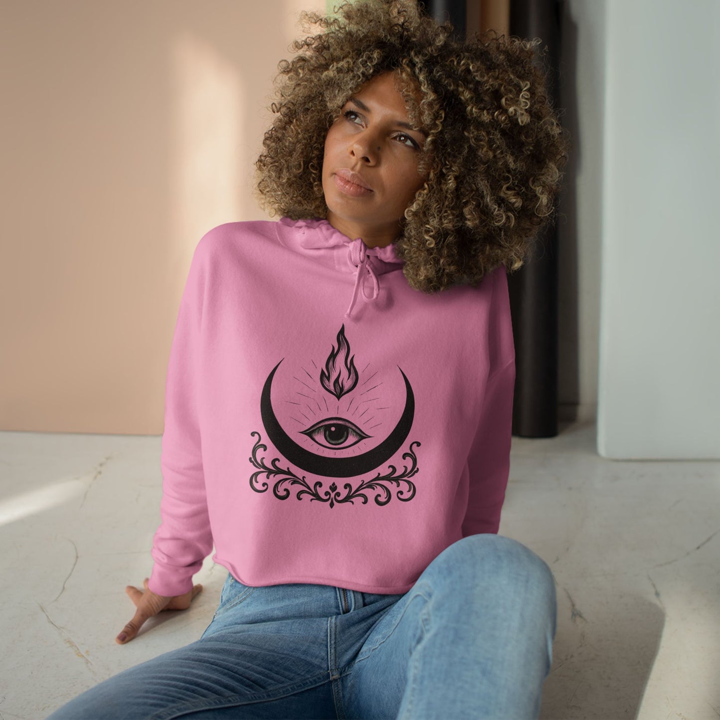 Mystical Crop Hoodie