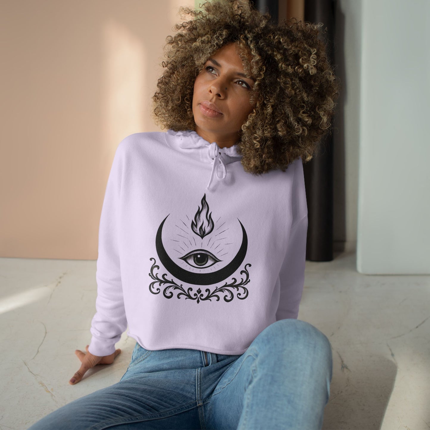 Mystical Crop Hoodie