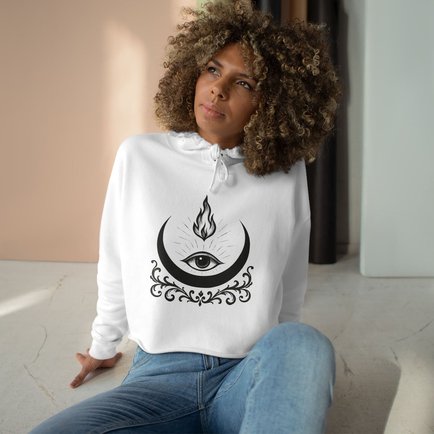 Mystical Crop Hoodie