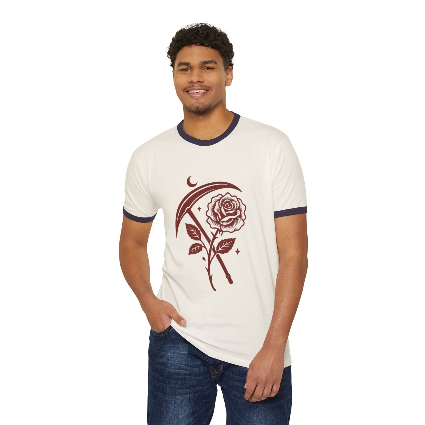 Vintage Floral Death Ringer T-Shirt