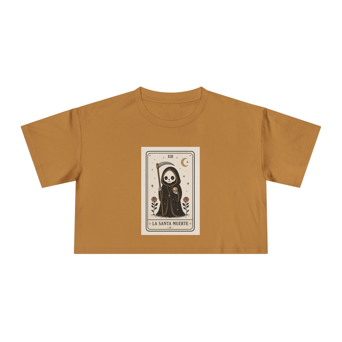 La Santa Muerte Tarot Crop Tee